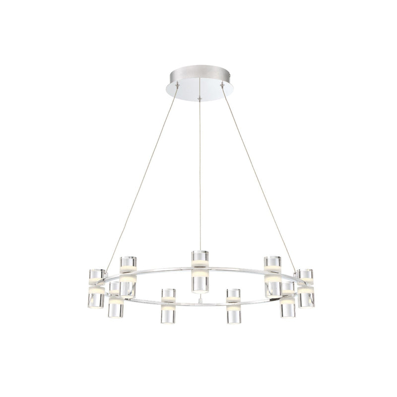 media image for netto 9 light led chandelier by eurofase 33724 010 1 260