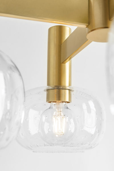 product image for harlow 4 light chandelier by mitzi h403804 agb 3 61