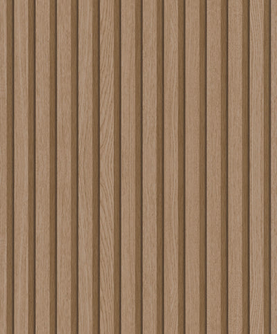 product image of Wood Stripe Brown Wallpaper from Eden Collection by Galerie Wallcoverings 583