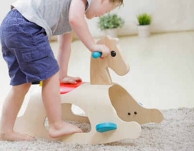 product image for palomino rocking horse by plan toys 2 36