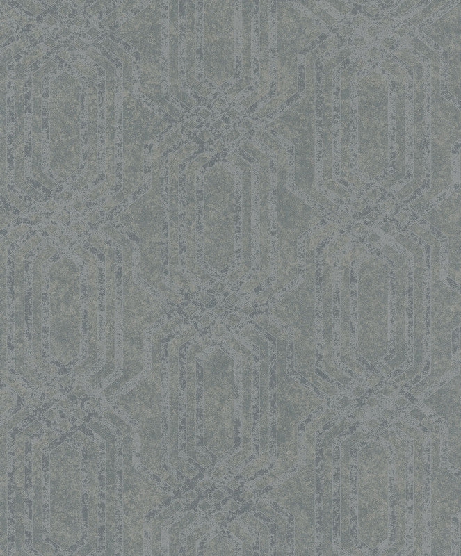 media image for Geo Wallpaper in Grey 250