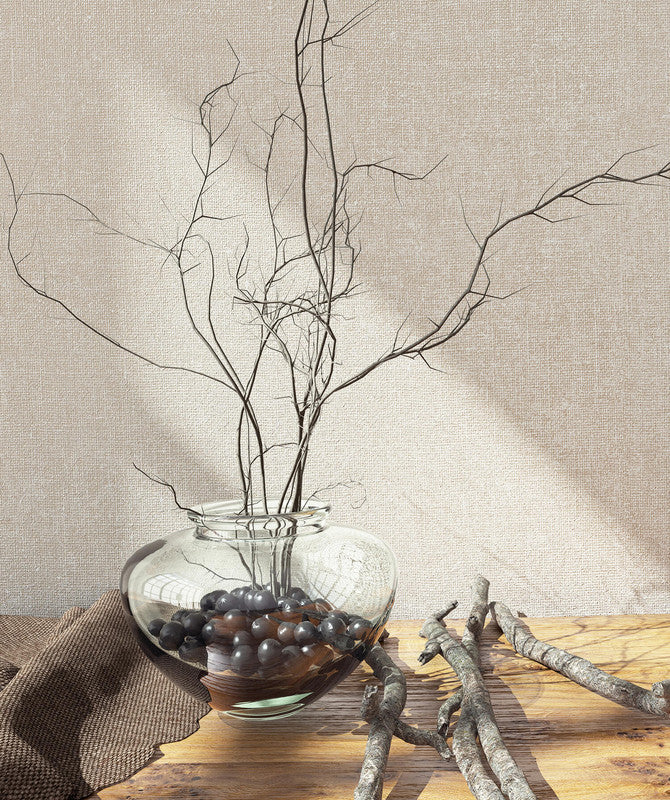 media image for Weave Wallpaper in Beige/Cream 238