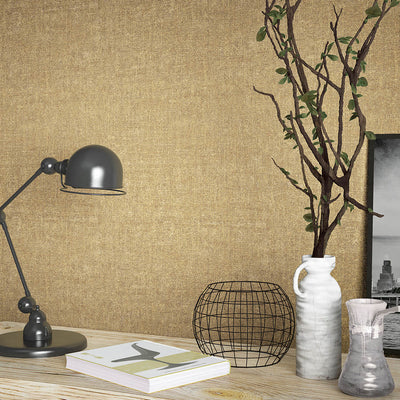 product image for Weave Wallpaper in Yellow/Brown 3