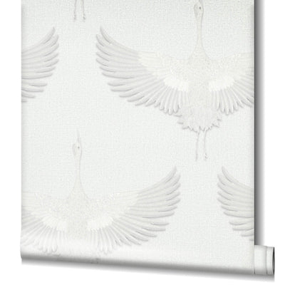 product image for Stork Wallpaper in White 38