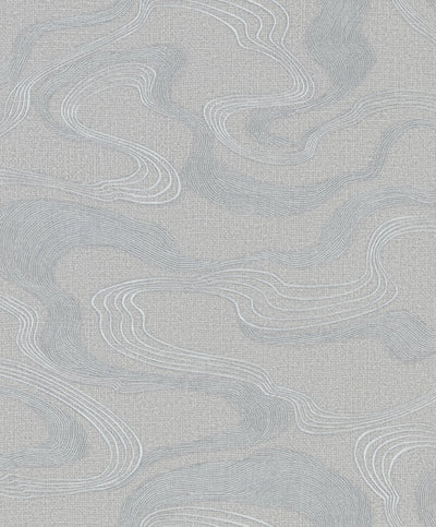 product image for Flow Wallpaper in Grey 58