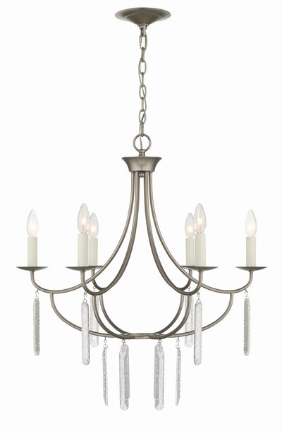 product image for Ella 6 Light Classic Candle Chandelier By Lumanity 1 30