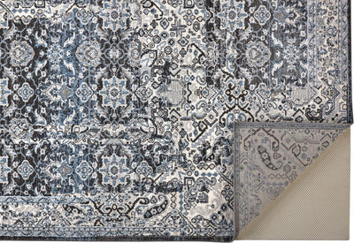 product image for Tullamore Gray and Blue Rug by BD Fine Fold Image 1 22