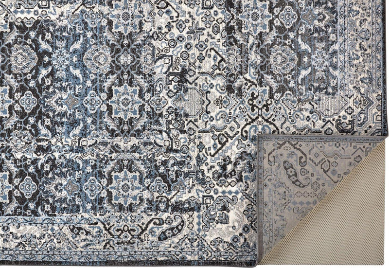 media image for Tullamore Gray and Blue Rug by BD Fine Fold Image 1 240
