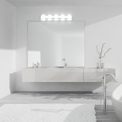 product image for cambridge 5 light led bath bar by eurofase 35657 019 2 11