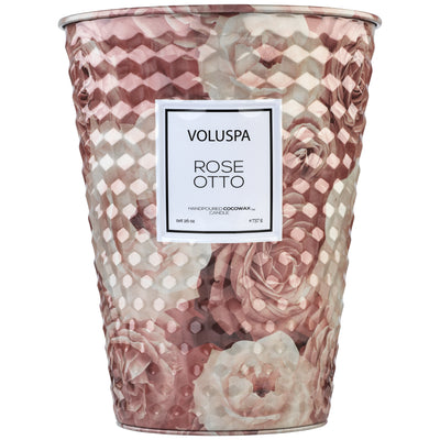product image of 2 Wick Tin Table Candle in Rose Otto design by Voluspa 521