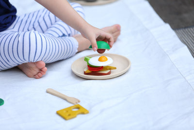 product image for breakfast set by plan toys 2 7