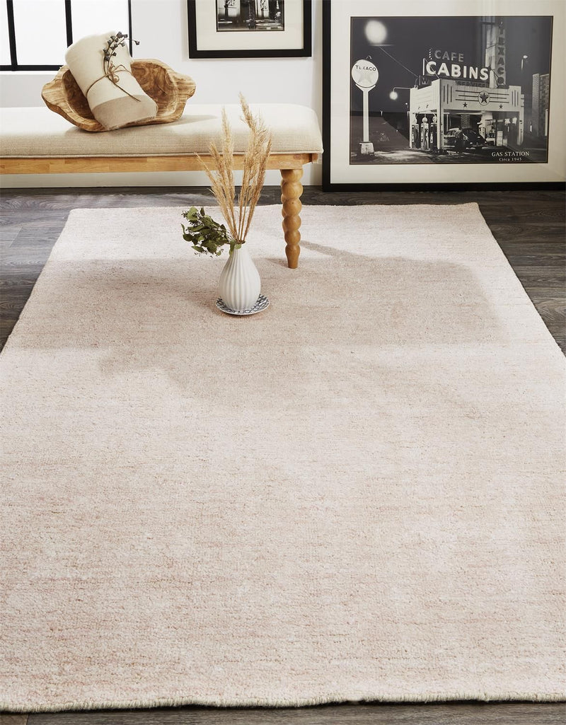 media image for Legros Hand Woven Very Light Pink Rug by BD Fine Roomscene Image 1 285
