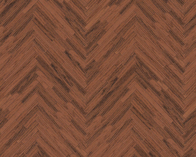 product image for Cottage Wood Textured Wallpaper in Bronze/Brown from the Versace IV Collection 82