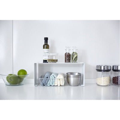 product image for Tower Stackable Kitchen Rack - Small by Yamazaki 6