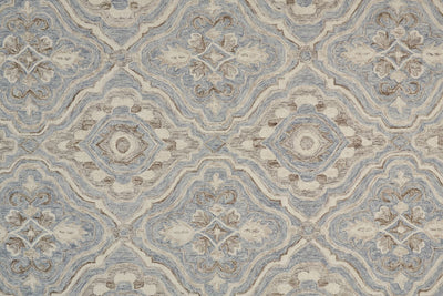 product image for Veran Hand Tufted Blue Rug by BD Fine Texture Image 1 40