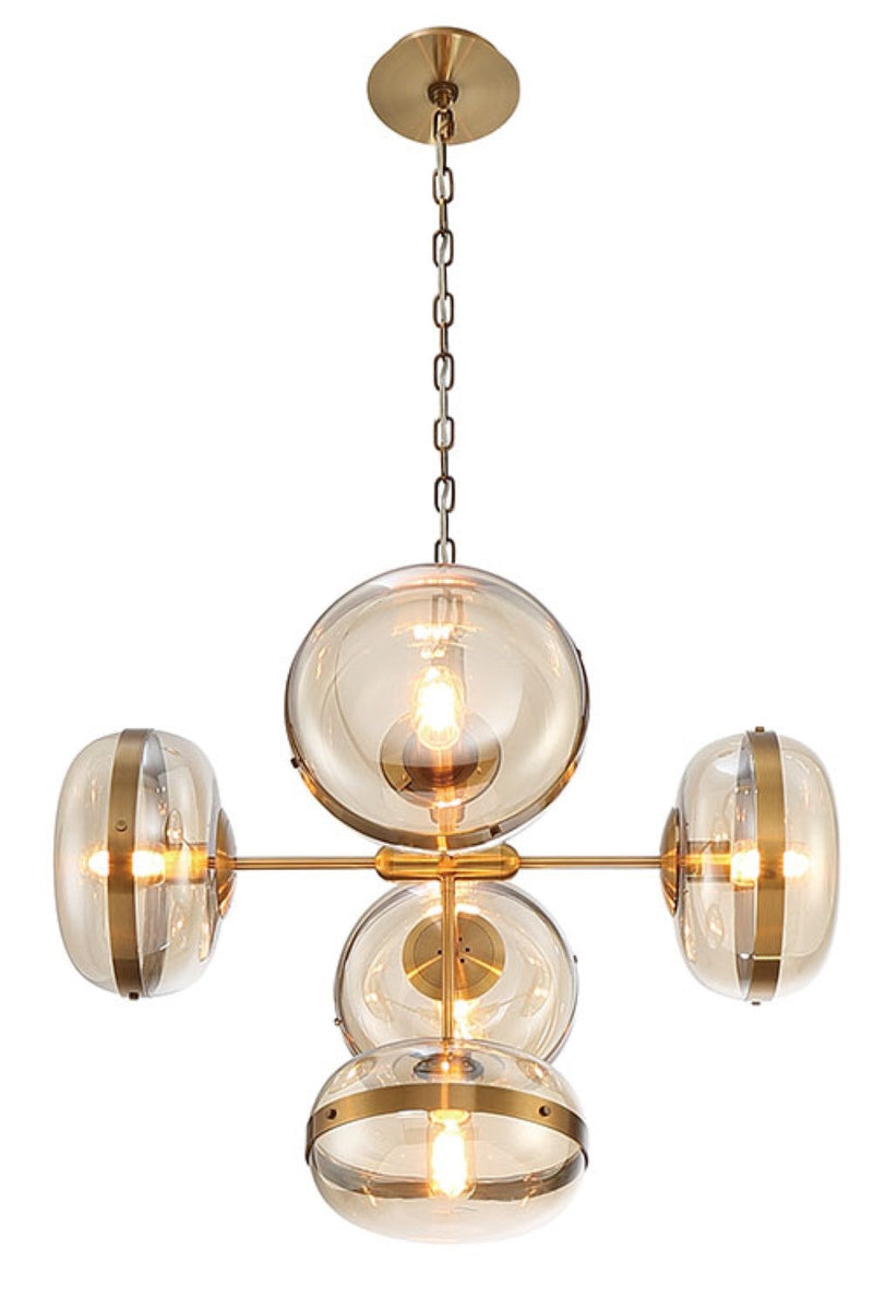 media image for nottingham 5 light chandelier by eurofase 38129 018 3 228