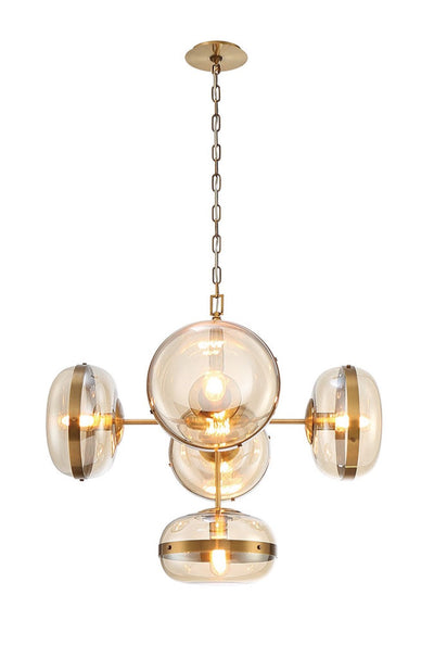 product image for nottingham 5 light chandelier by eurofase 38129 018 5 58