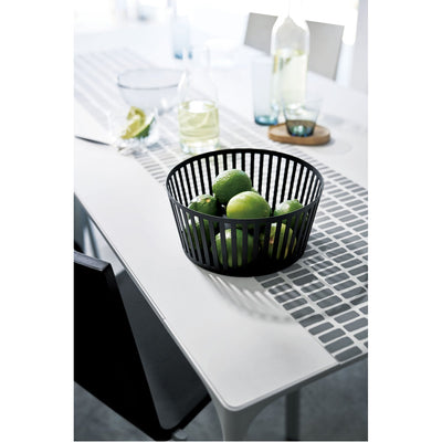 product image for Tower Striped Steel Fruit Basket - Tall by Yamazaki 43