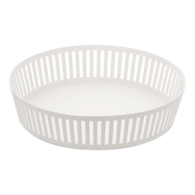 product image for Tower Striped Steel Fruit Basket - Shallow by Yamazaki 17