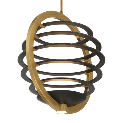 product image for ombra 2 light led chandelier by eurofase 38153 020 7 74