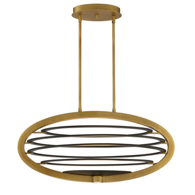 product image for ombra 2 light led chandelier by eurofase 38153 020 11 18