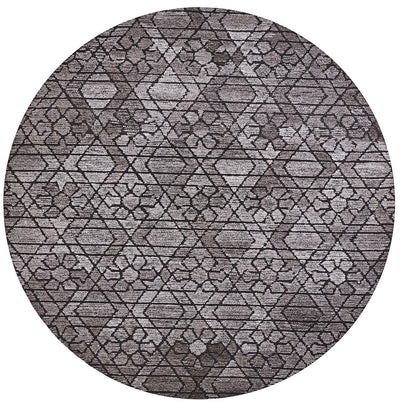product image for Palatez Hand Tufted Gray and Black Rug by BD Fine Flatshot Image 1 19