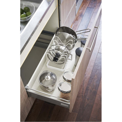 product image for Tower Adjustable Lid & Pan Organizer by Yamazaki 70