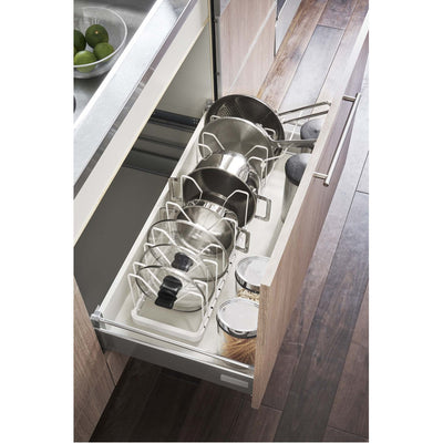 product image for Tower Adjustable Lid & Pan Organizer by Yamazaki 4
