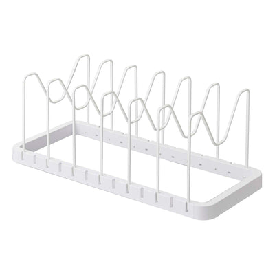 product image for Tower Adjustable Lid & Pan Organizer by Yamazaki 6