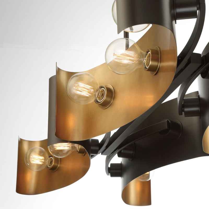 media image for metallo 12 light chandelier by eurofase 38429 026 7 273
