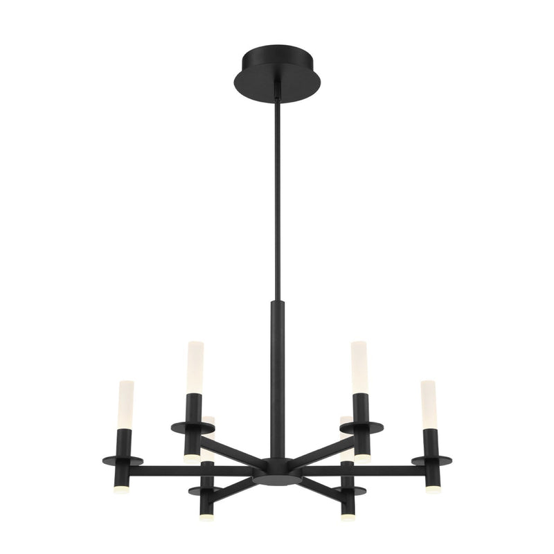 media image for torna 6 light led chandelier by eurofase 38440 014 2 294
