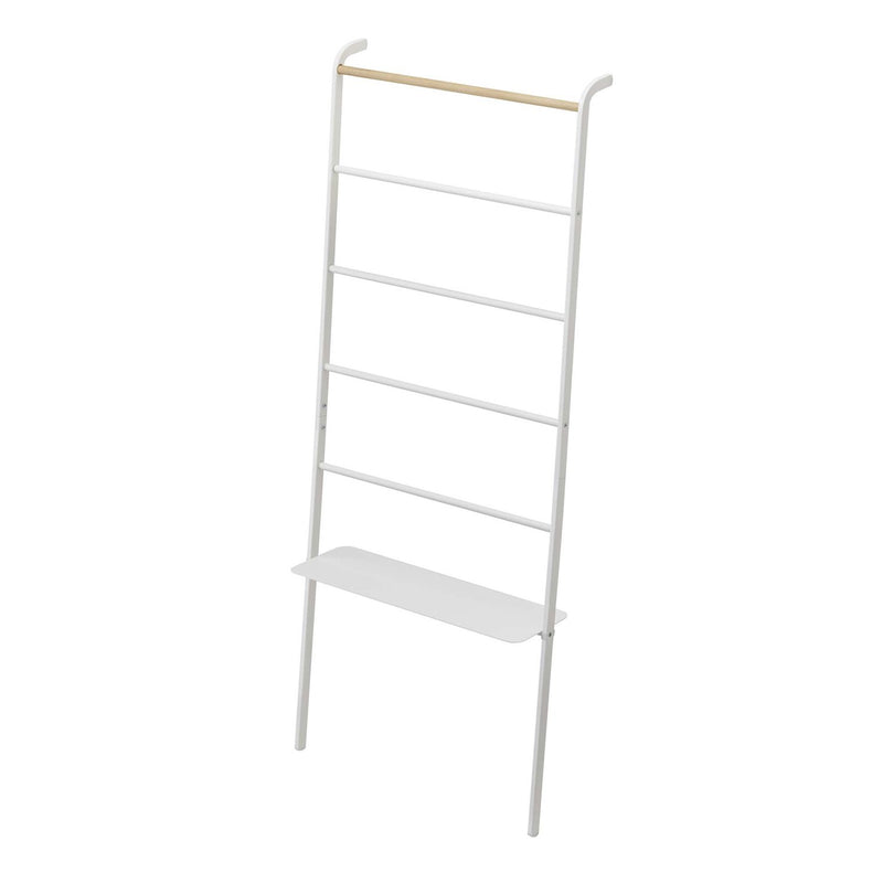 media image for Tower Leaning Ladder With Shelf by Yamazaki 245