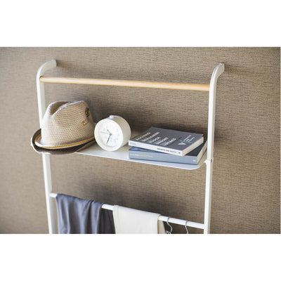 product image for Tower Leaning Ladder With Shelf by Yamazaki 7