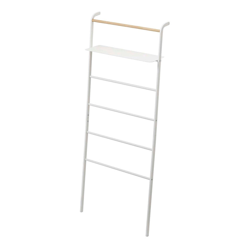 media image for Tower Leaning Ladder With Shelf by Yamazaki 263