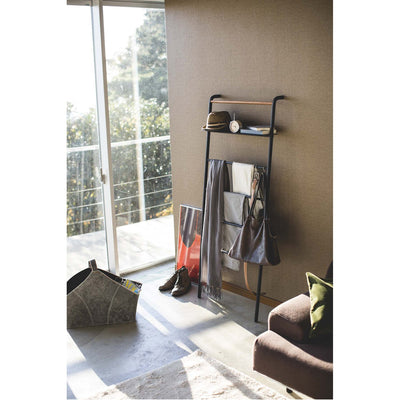 product image for Tower Leaning Ladder With Shelf by Yamazaki 55