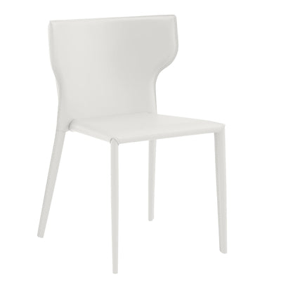 product image for divinia stacking dining chair set of 2 by euro style 38976 wht 1 52