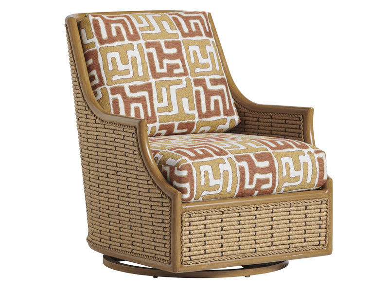 media image for swivel glider occasional chair by tommy bahama outdoor 01 3930 10sg 40 1 276
