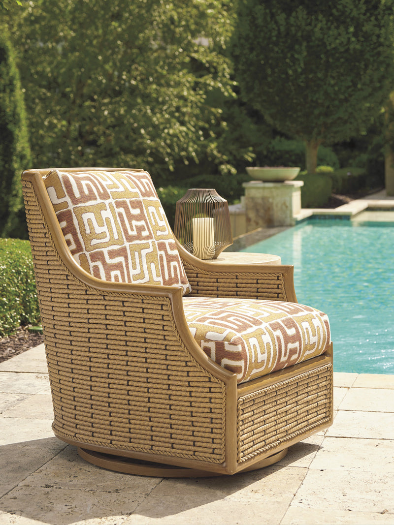 media image for swivel glider occasional chair by tommy bahama outdoor 01 3930 10sg 40 3 267