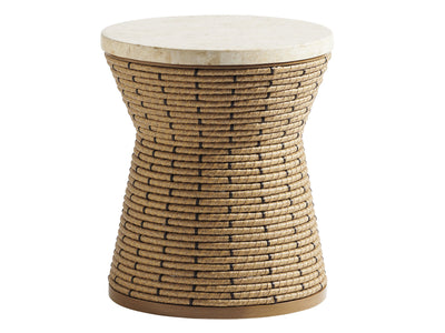 product image of round side table by tommy bahama outdoor 01 3930 950c 1 52