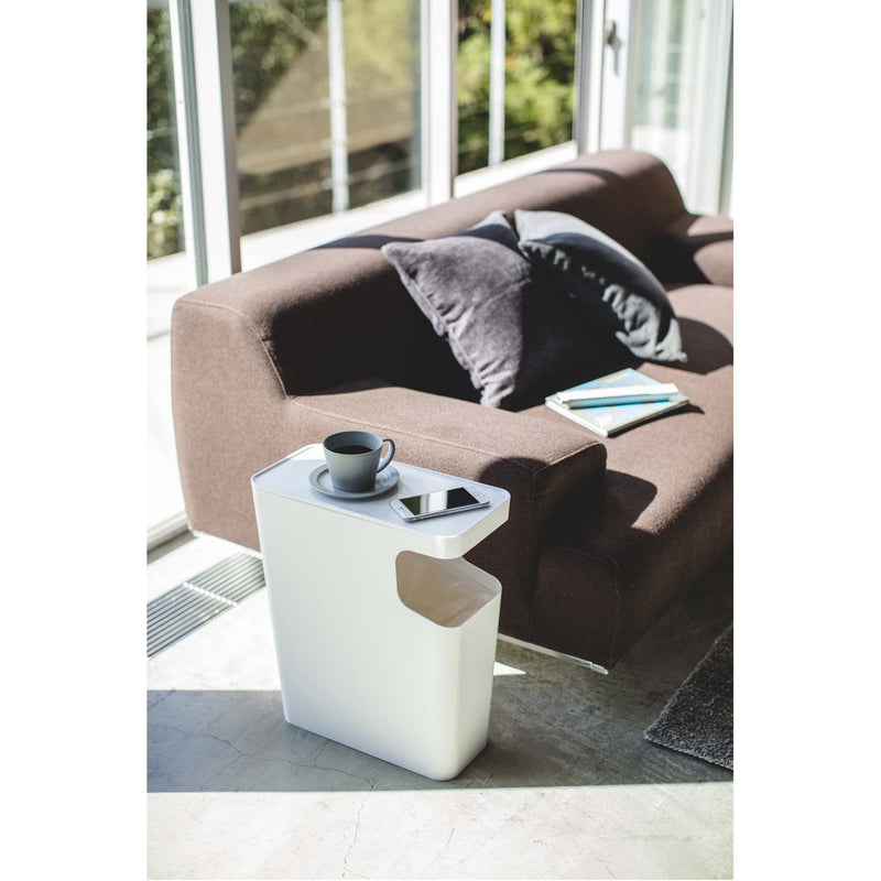 media image for Tower Side Table and 4 Gallon Trash Can by Yamazaki 259