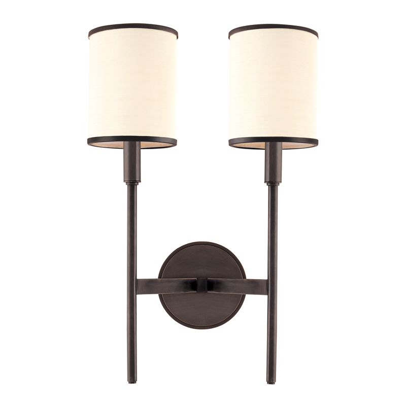 media image for hudson valley aberdeen 2 light wall sconce 1 25