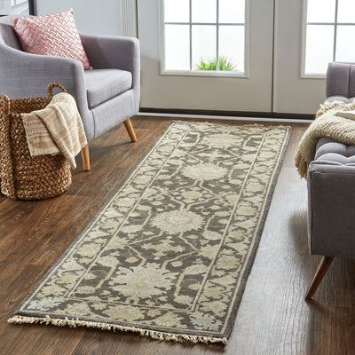 product image for Alden Gray and Blue Rug by BD Fine Roomscene Image 1 26