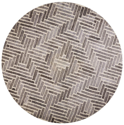 product image for Palatez Hand Tufted Gray and Ivory Rug by BD Fine Flatshot Image 1 68