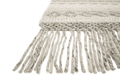 product image for Holloway Hand Woven Grey / Ivory Rug Alternate Image 1 81