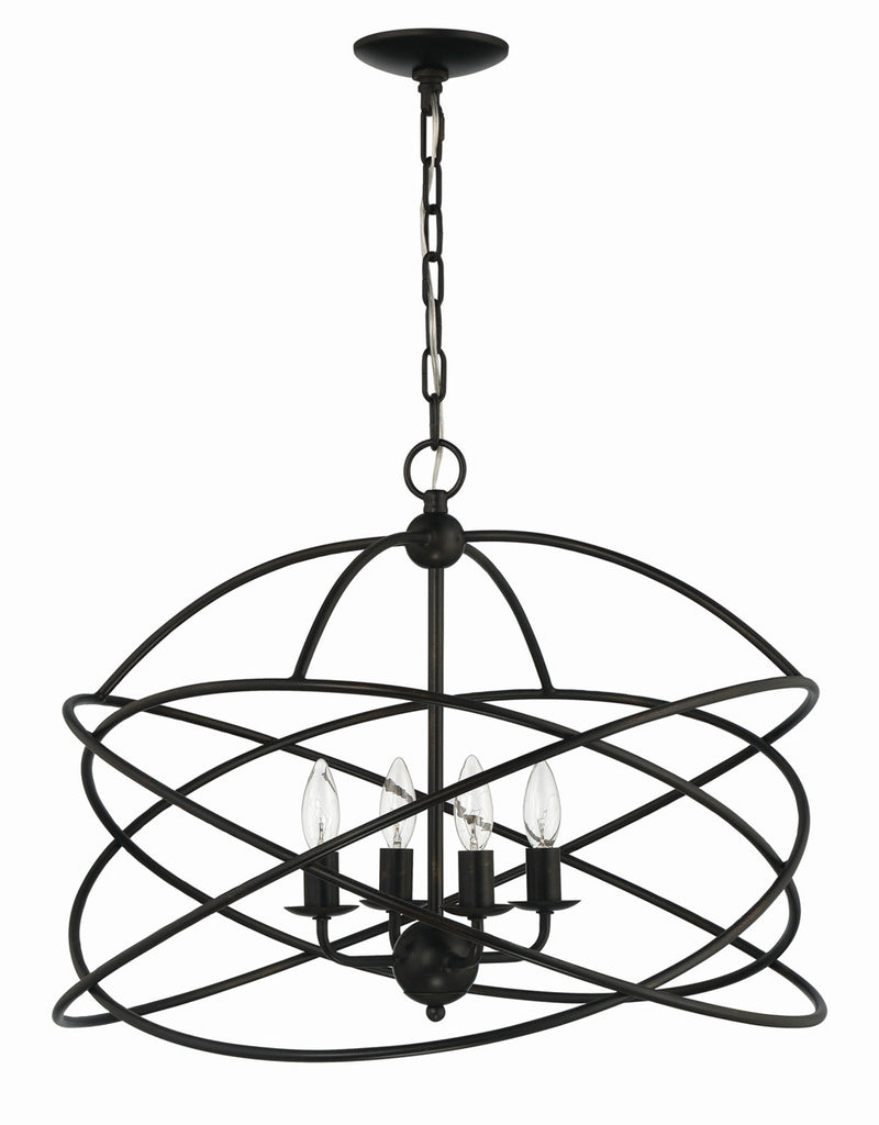 media image for Anson 4 Light Contemporary Statement Chandelier By Lumanity 2 296