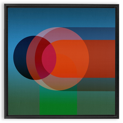 product image for synchronous framed canvas 10 19