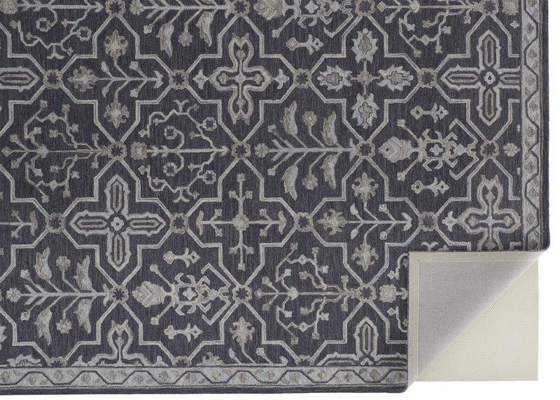 media image for Faris Hand Tufted Odyssey Gray Rug by BD Fine Fold Image 1 265