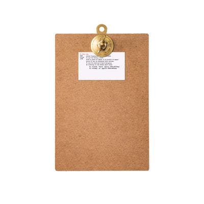 product image for screw clipboard a4 design by puebco 4 38
