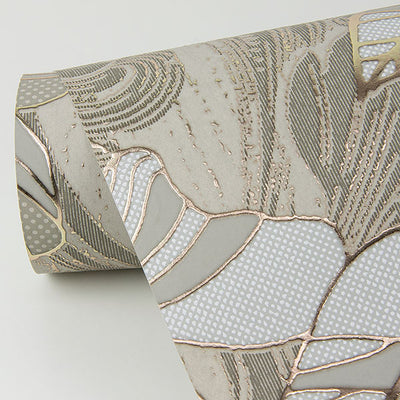 product image for Selene Gold Mucha Floral Wallpaper from the Lustre Collection by Brewster Home Fashions 79