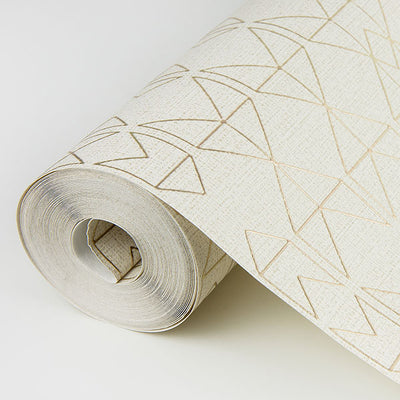 product image for Paititi Gold Diamond Trellis Wallpaper from the Lustre Collection by Brewster Home Fashions 19
